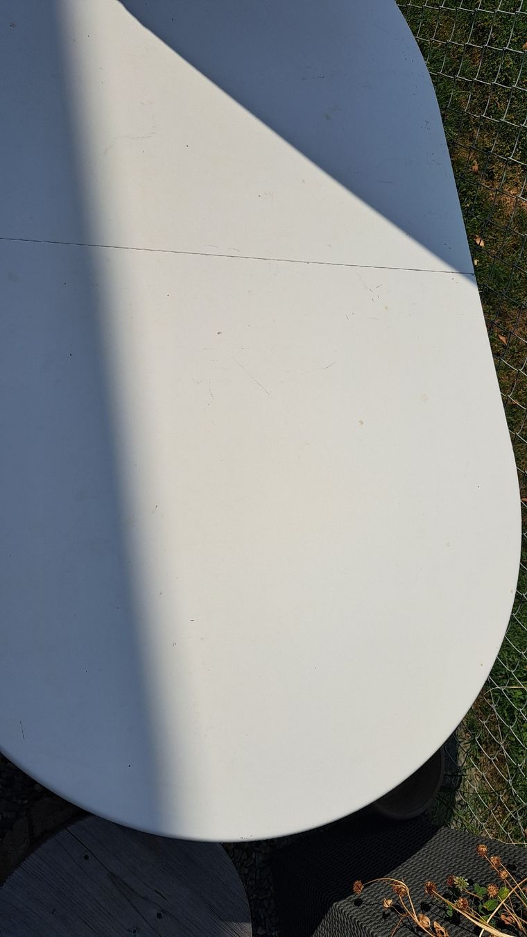 Tische: Schaffner Ch- Gartentisch Oval Weiss Klappbar Gebraucht – Gebraucht aus Muri AG von HalleTeam 1
