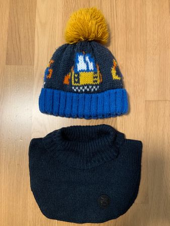 Winter Set: Mütze + Schlauchschal, für  2-3 Jahre
