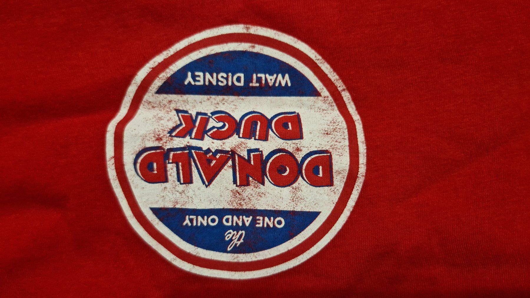 C&A T-Shirts: Rotes extra breites TShirt 'Donald Duck' – Gebraucht aus Oberengstringen von Sheera7 2