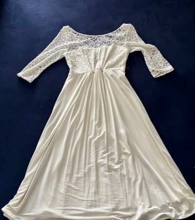 Umstandsbrautkleid Tiffany Rose Weiss Grösse 2 neuwertig