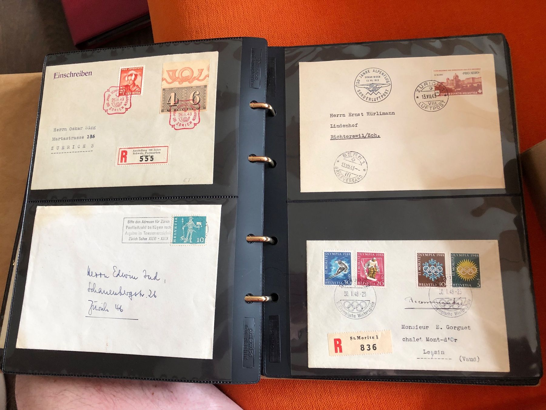 Tutti i francobolli: Album FDC + Sonderbriefe ab 1869 – Usato da Lufingen venduto da Rac0 3