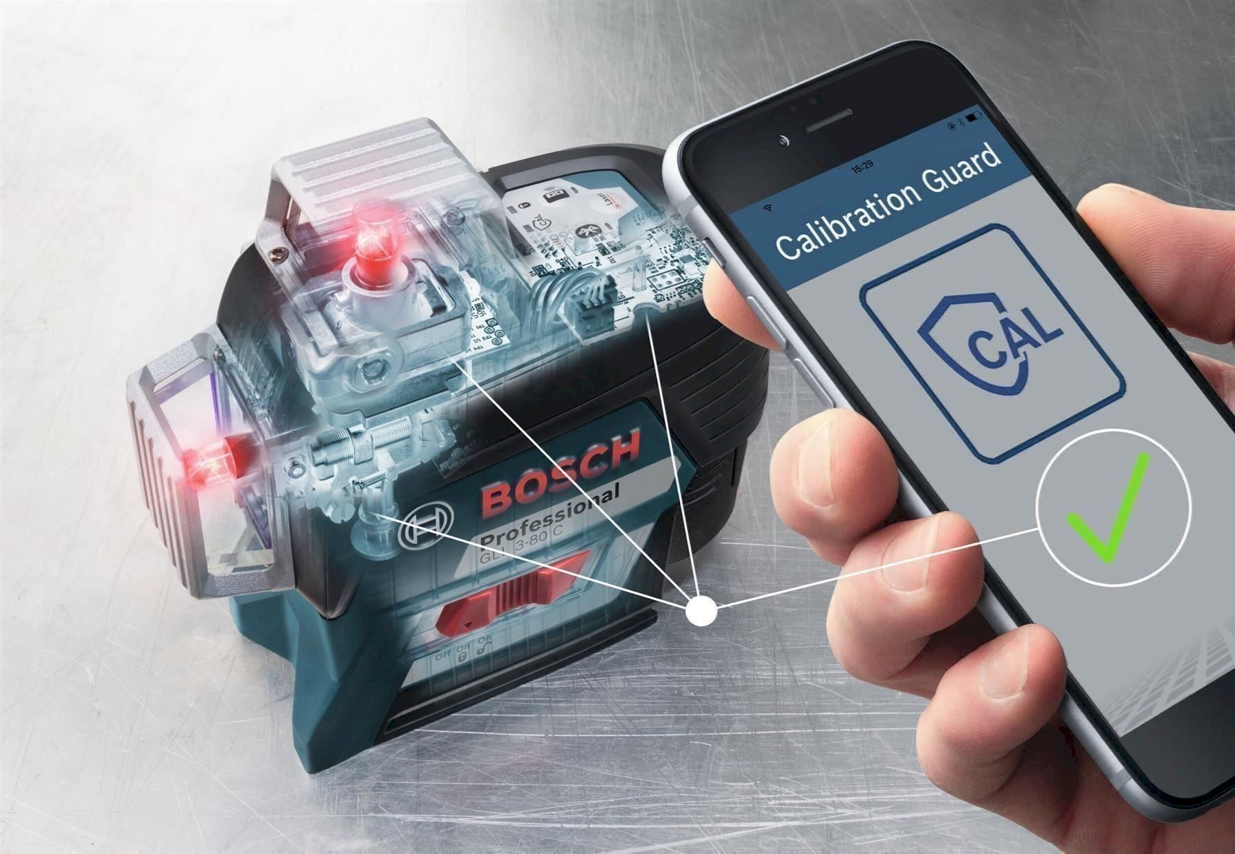 Bosch Mesurer: Bosch GLL 3-80 C Professional – Neuf avec emballage d'origine à Bottighofen par zaap 2