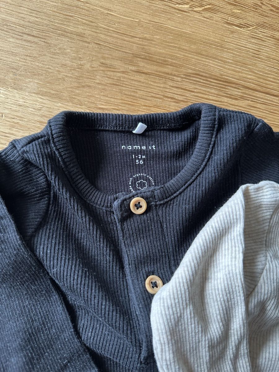Name It Lotti & Set di vestiti: 3 Baby Bodys gerippt – Nuovo (secondo la descrizione) da Jona venduto da emily0504_k 3