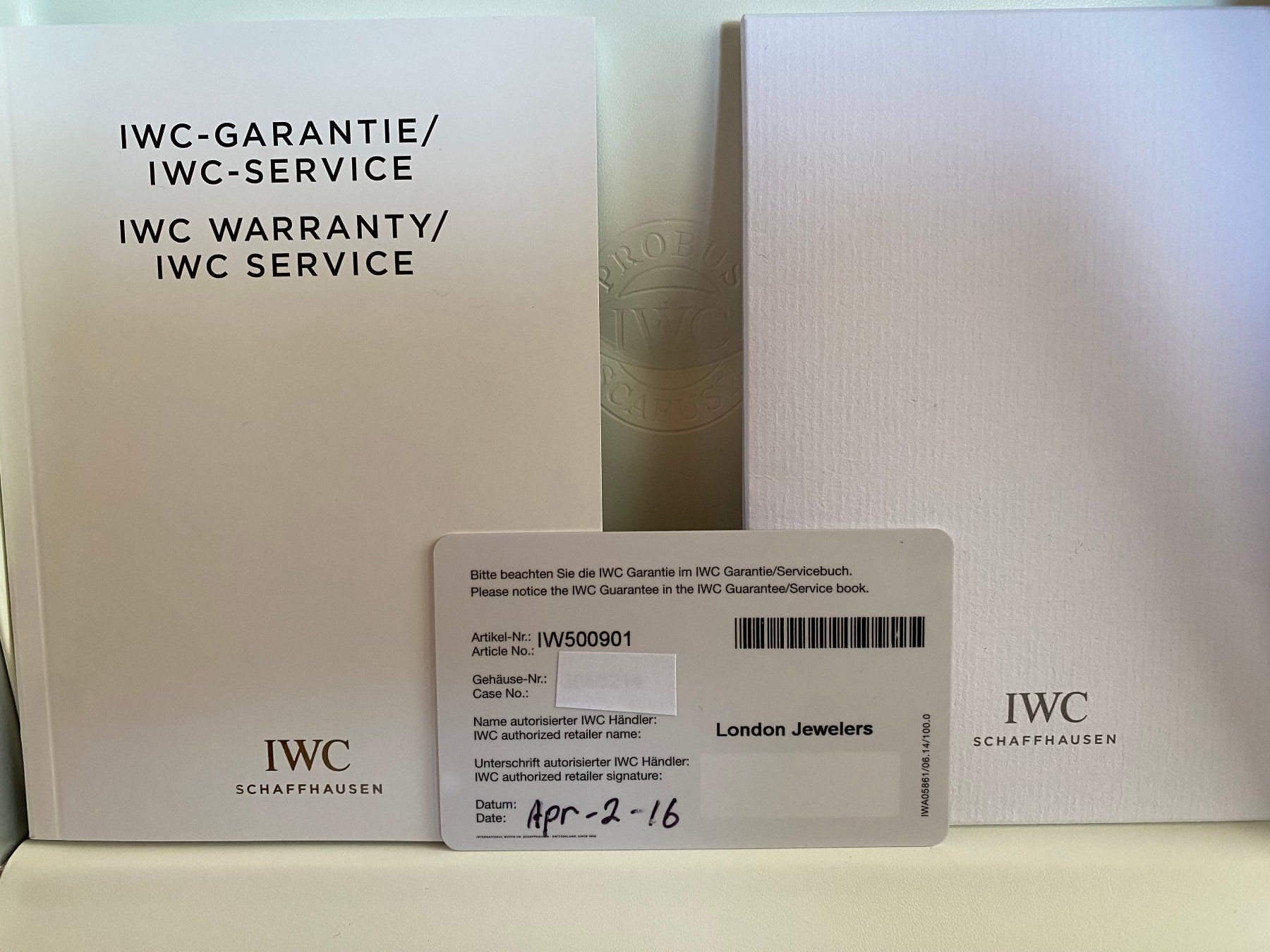 IWC Orologi: IWC Big Pilot's Watch – Usato da Urnäsch venduto da Schattenbox 3