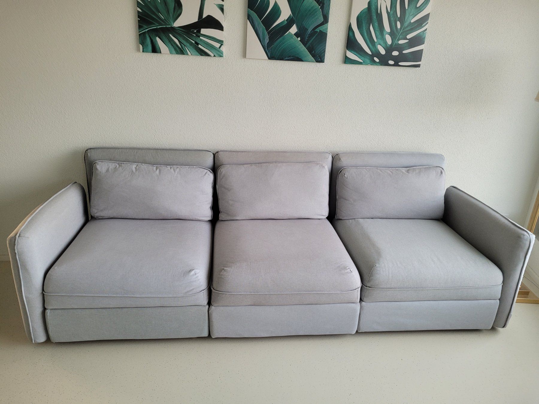 Ikea Divani: IKEA 3er Sofa hellgrau – Usato da Schlieren venduto da lilly_mx