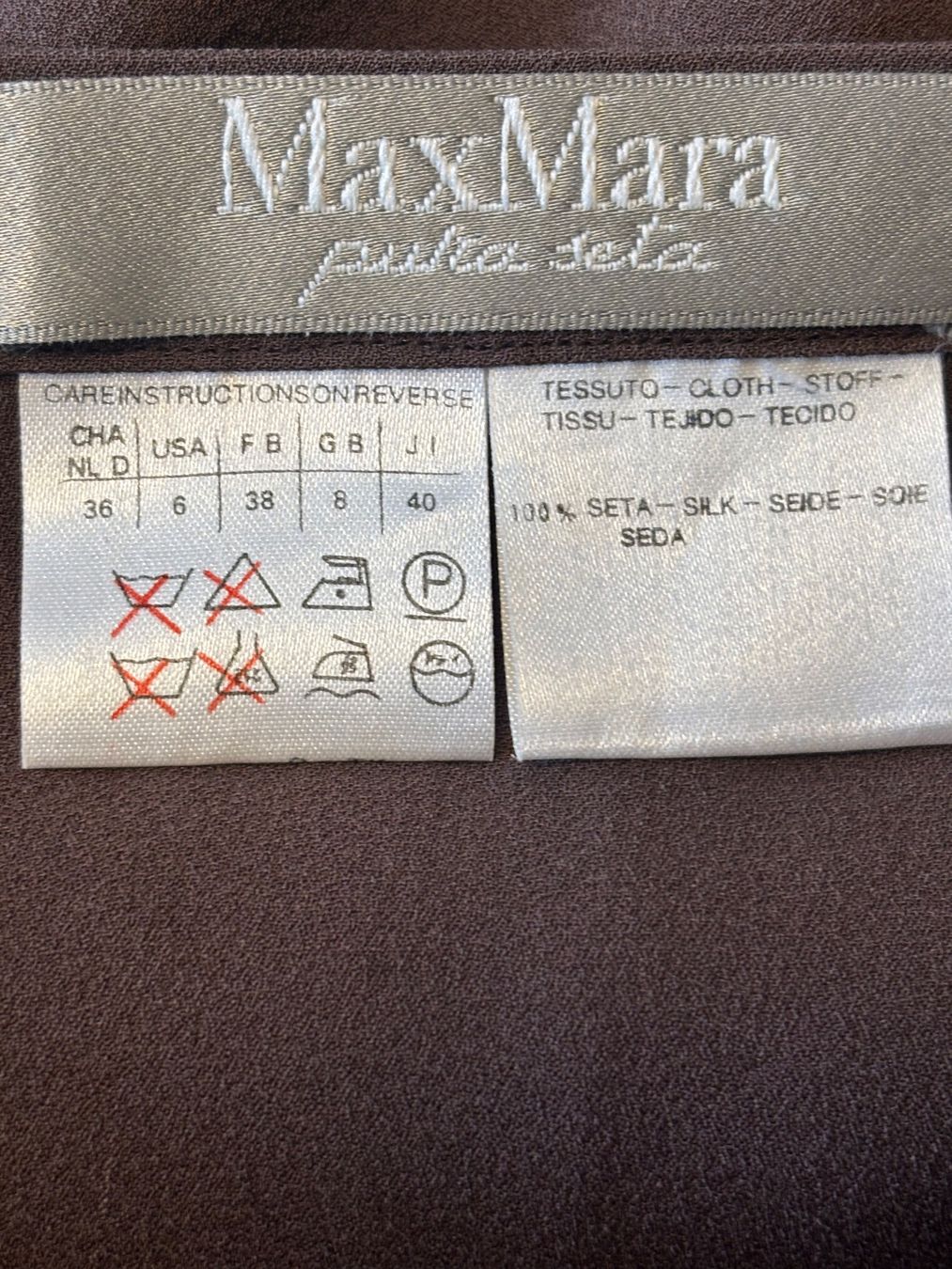Max Mara Blusen: Max Mara Set Rock & Bluse 100% Seide – Gebraucht aus St. Margrethen SG von dijanaO 7