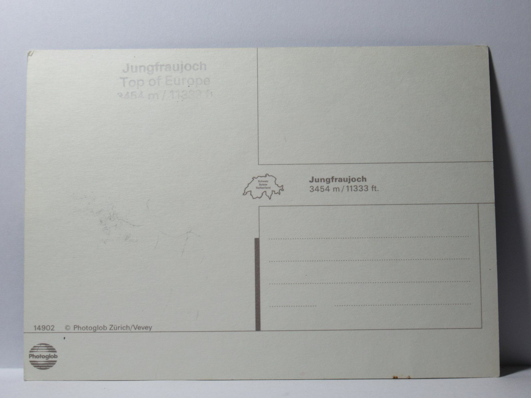 Cartes postales: Jungfraujoch – Neuf (Voir description) à Grenchen par Bluemchen1900 1