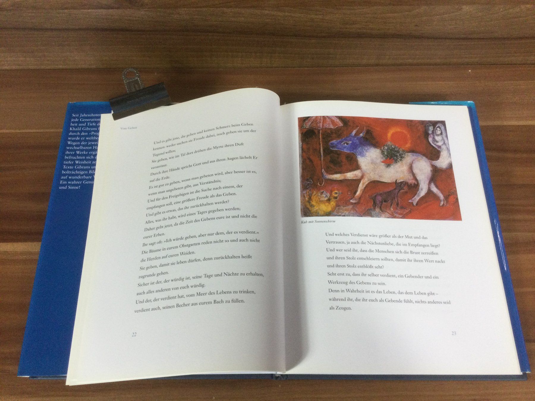 Libri: Der Prophet: Mit Bildern von Marc Chagall – Usato da Wangen SZ venduto da kuriosum12 3