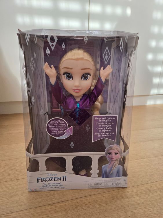Rubies Official Deluxe Costume - Elsa Frozen 2, Child, I-300506L, Size 7-8 Years