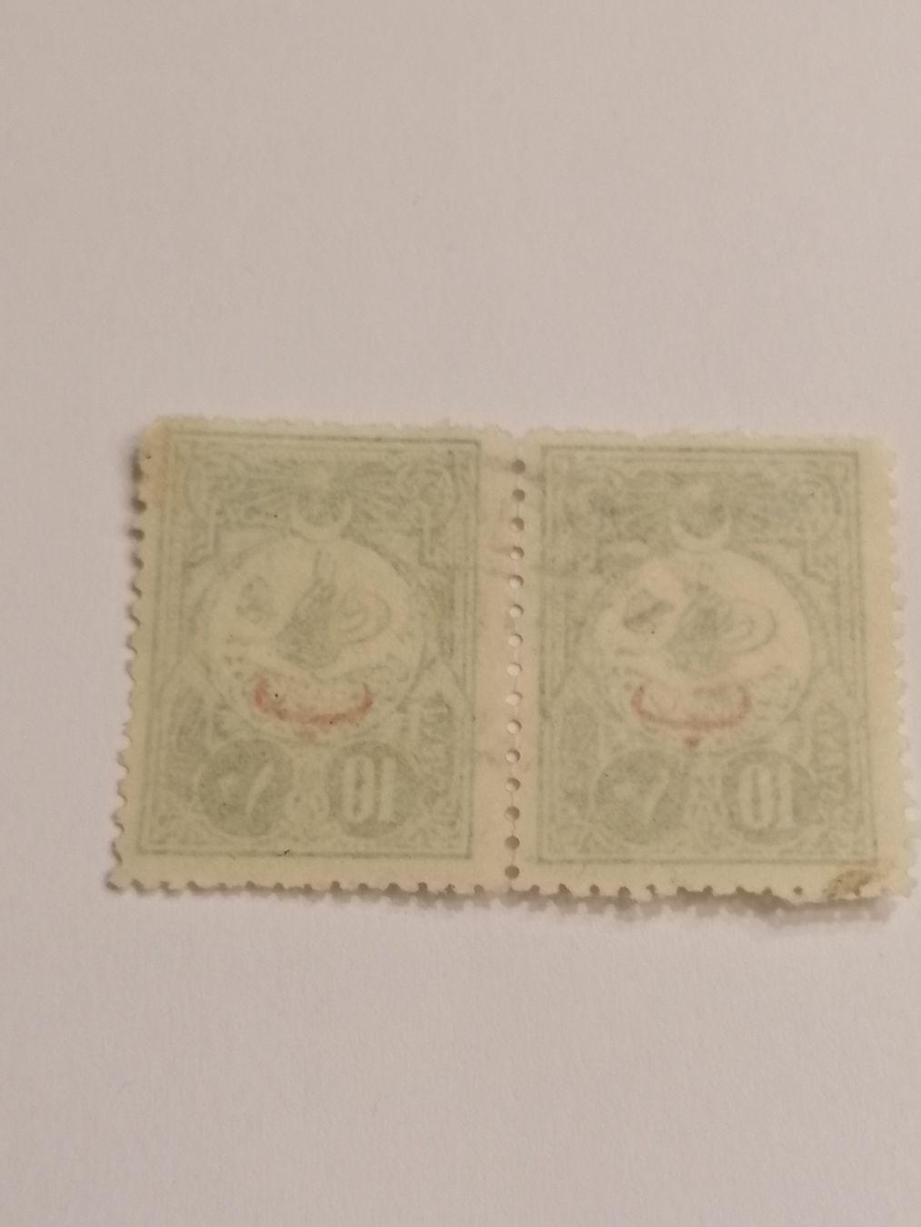 Tutti i francobolli: Osmanisches Reich 1909, Paar  – Usato da Happerswil venduto da tschergi 1
