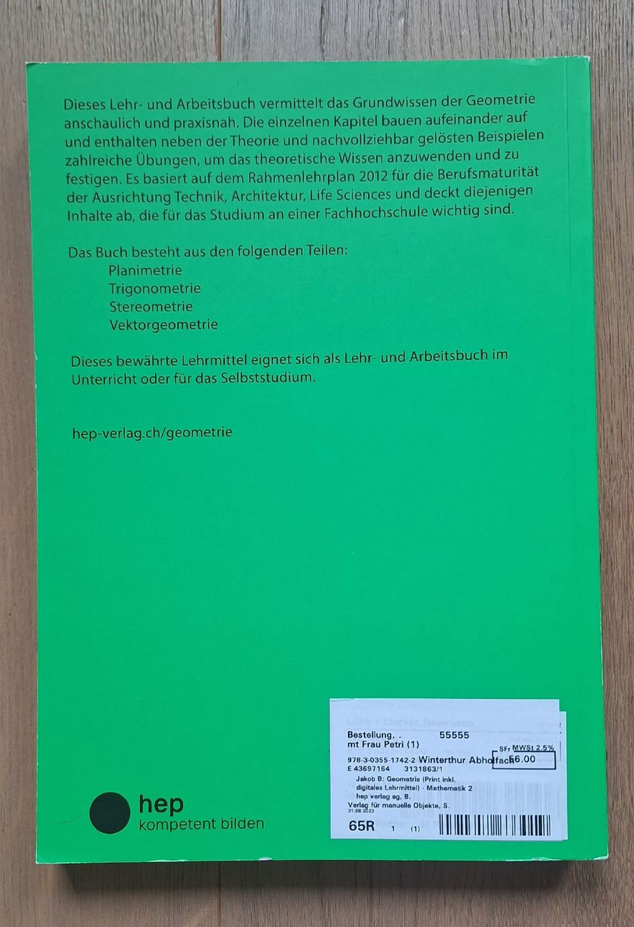 Libri: Geometrie Mathematik 2 – Usato da Engelburg venduto da ar_6p0 1