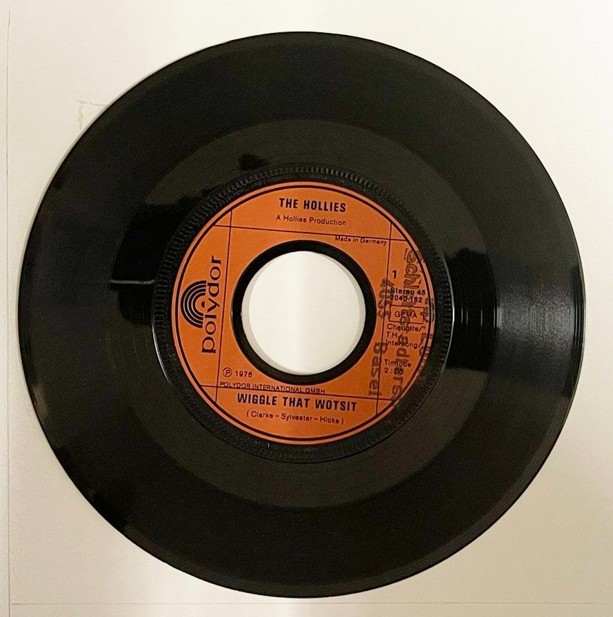 Dischi in vinile: Single: THE HOLLIES - Wiggle That Wotsit – Usato da Frenkendorf venduto da Yard-Sale-2000 1