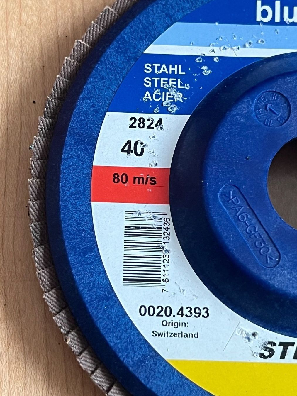 Bosch Tutti gli attrezzi: SIA blue line INOX Fächerscheiben 125mm. PL A2 – Nuovo (secondo la descrizione) da Heerbrugg venduto da ProBau-Liq 5