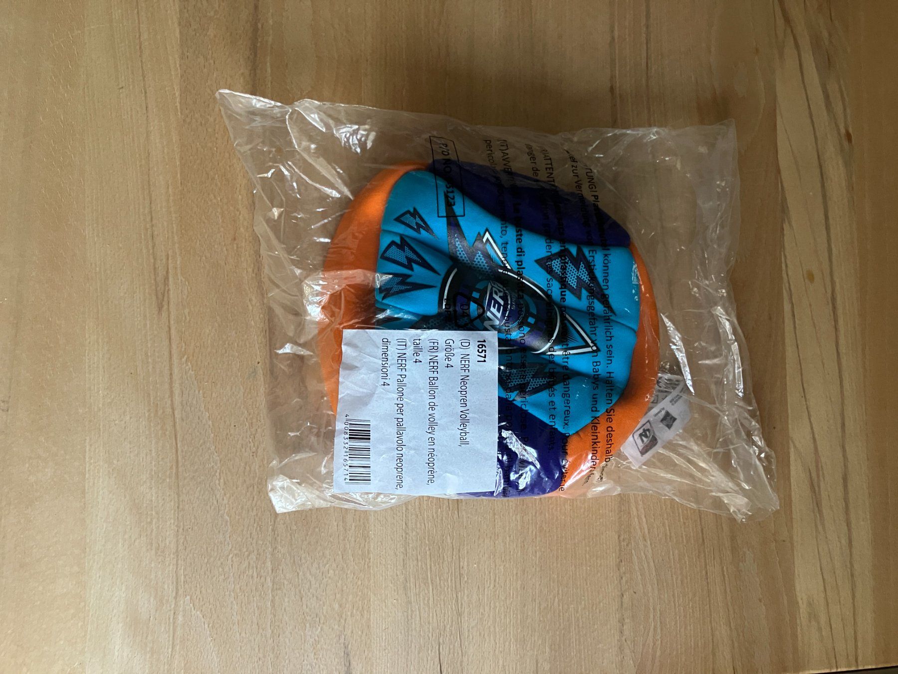 Nerf Palloni: NERF Neopren Volleyball Grösse 4 – Nuovo e nell'imballaggio originale da kaiseraugst venduto da Yohe 1