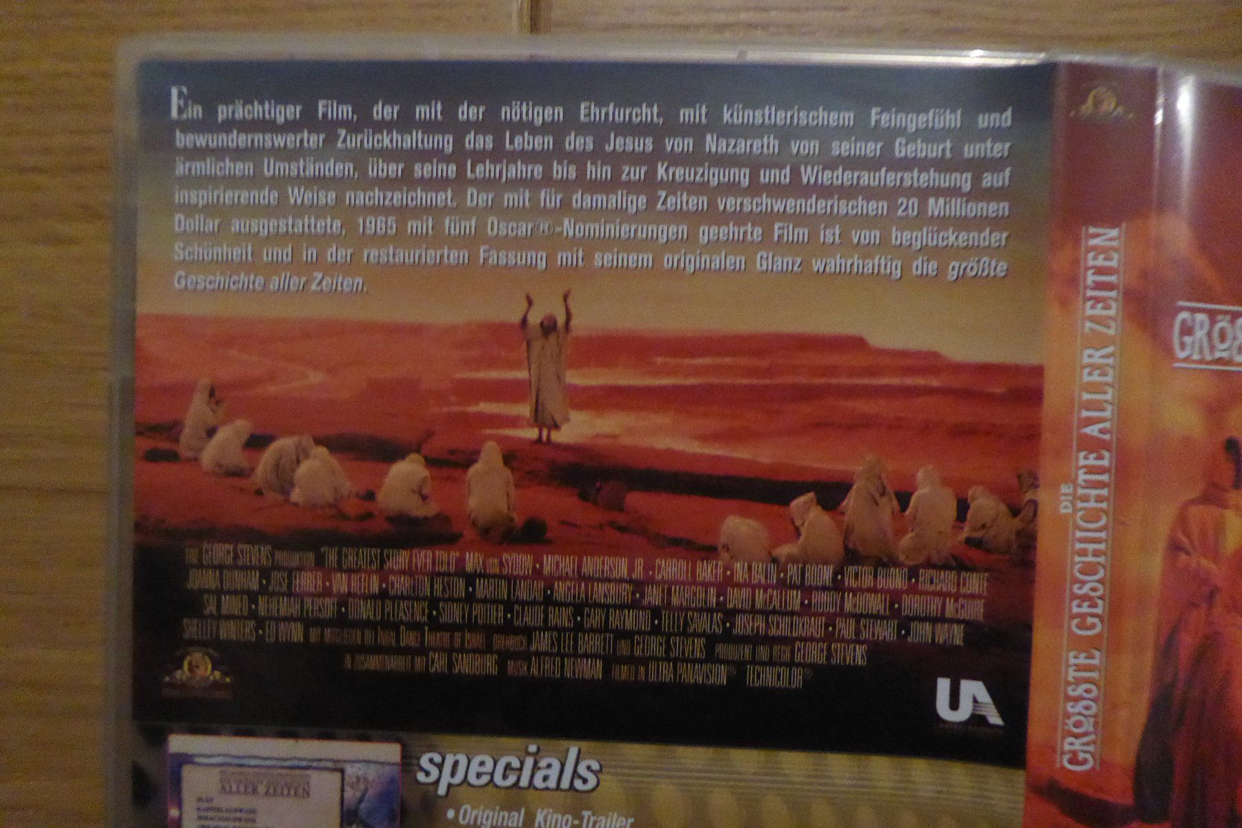 Alle DVDs: DVD DIe grösste Geschichte aller Zeiten – Gebraucht aus Allschwil von Summelsarium 1