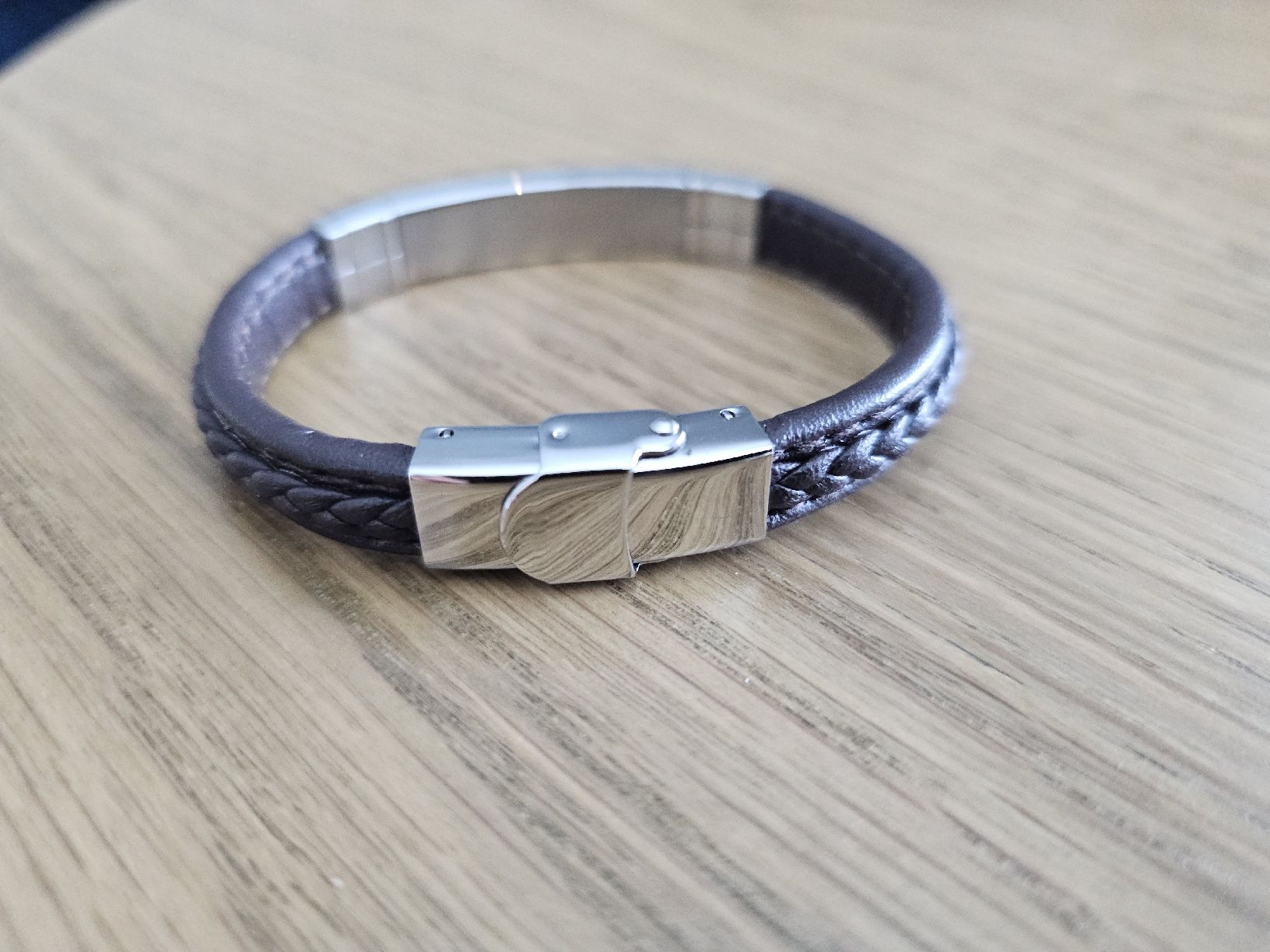 Bracciali & Braccialetti: Bracelet cuir Jacobson taille M – Nuovo e nell'imballaggio originale da Attalens venduto da mar_rq8k 1