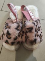 Pantofole morbide con fantasia leopardata numero 36|37