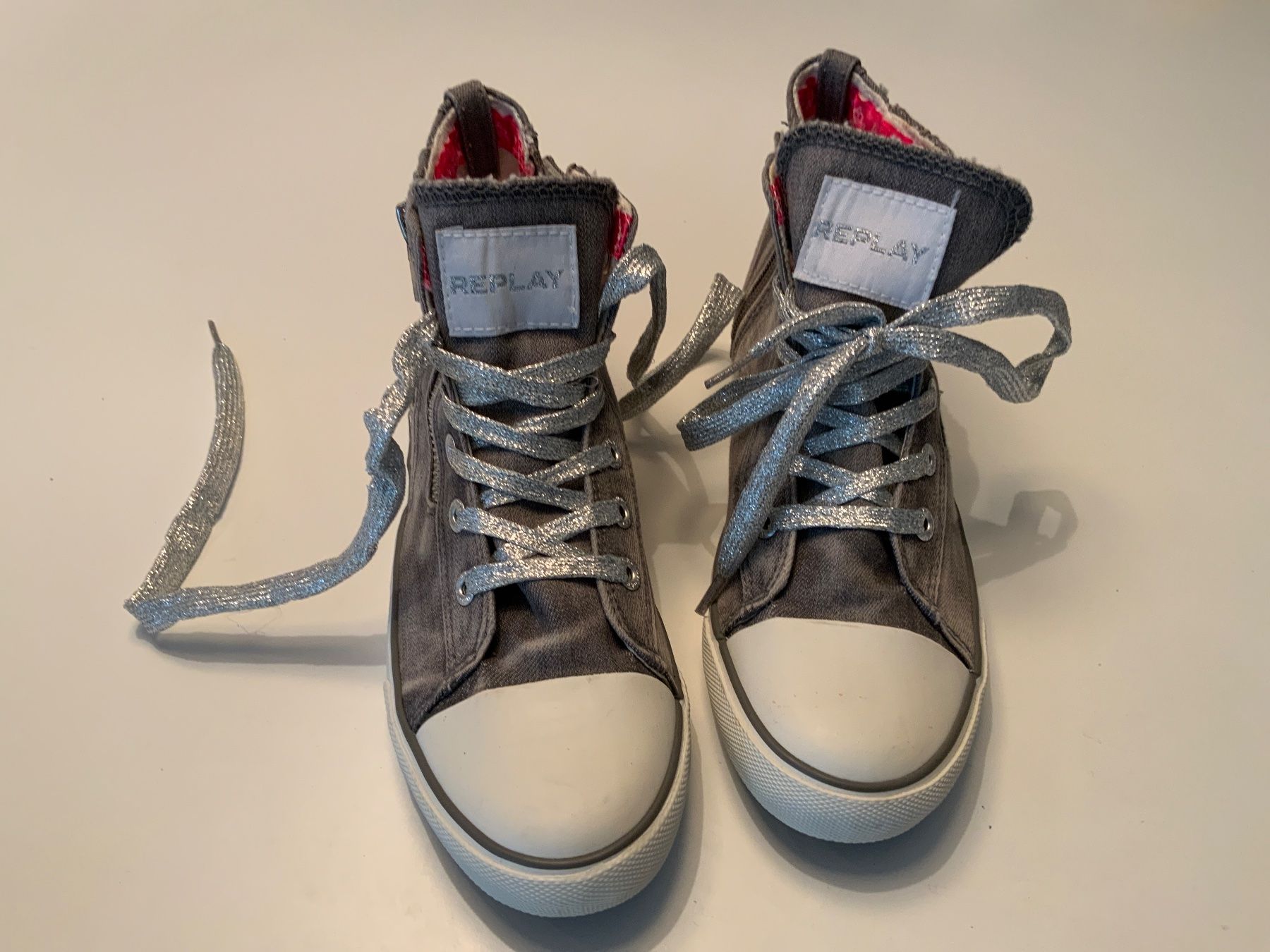 Replay Scarpe da uomo: Sneaker, REPLAY, Mädchen, EU 34, sehr HERZIG & NEU! – Nuovo (secondo la descrizione) da Stäfa venduto da sylla73 1