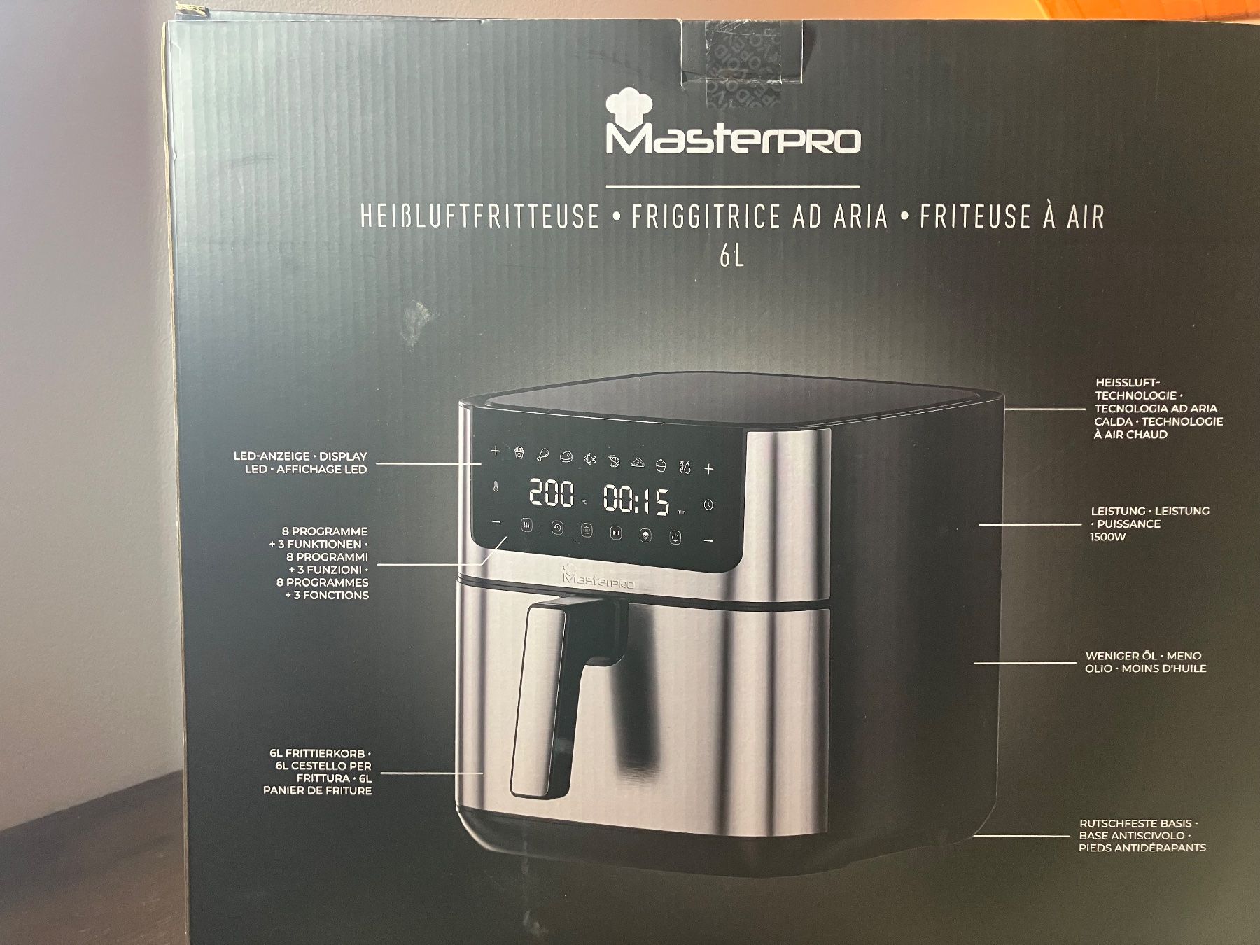 Küchengeräte: Neue Masterpro Heissluftfritteuse – Neu und originalverpackt aus Engelberg von Lrsa