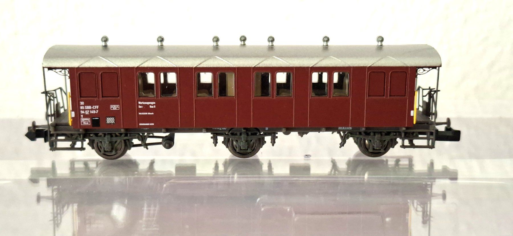 Piko Modellini di ferrovie: Piko Bauzug Set SBB 94346  4 teilig – Usato da Biberist venduto da Ntrains 2