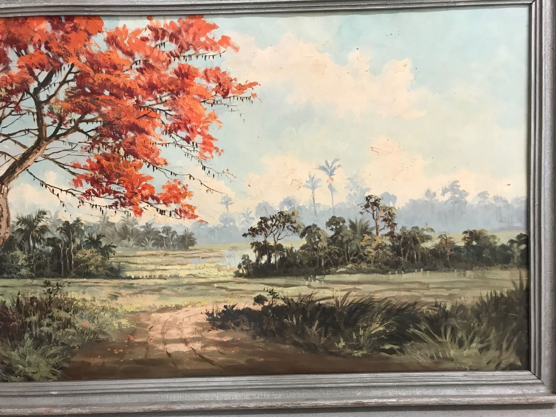 Dipinti: Schönes Antik Gemälde 139x80cm – Usato da Zürich venduto da otomado 3