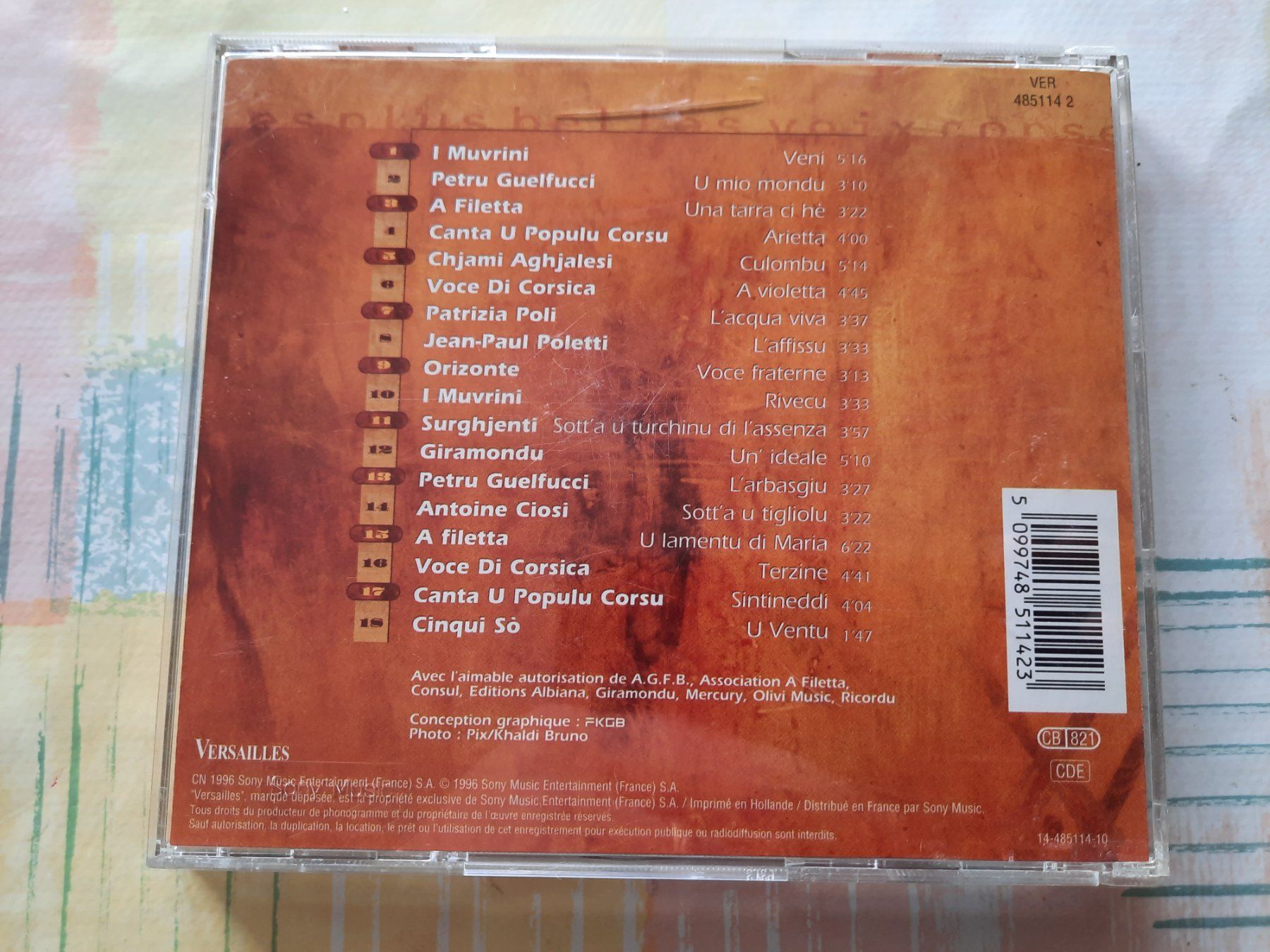 CD: CD Les plus voix corses – Usato da Pully venduto da bro_n52j 2