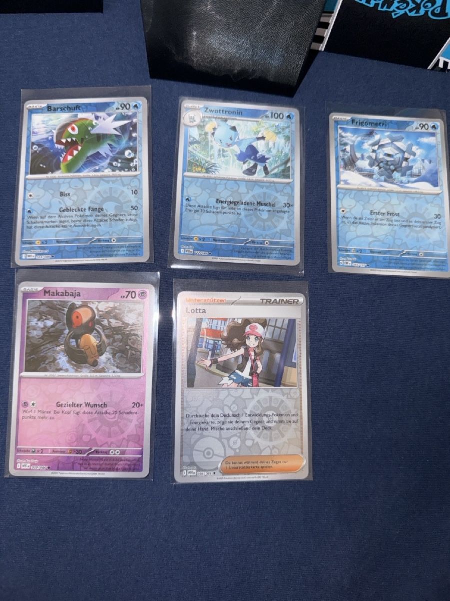 Cartoline: Pokemon verschiedene Reverse Holo Karten. 5 Stk. – Nuovo (secondo la descrizione) da Winterthur venduto da Bursa.16