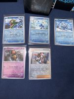 Pokemon verschiedene Reverse Holo Karten. 5 Stk.