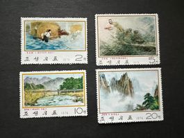 Korea 1974 Paintings Set Cancelled SET gest. (E908)
