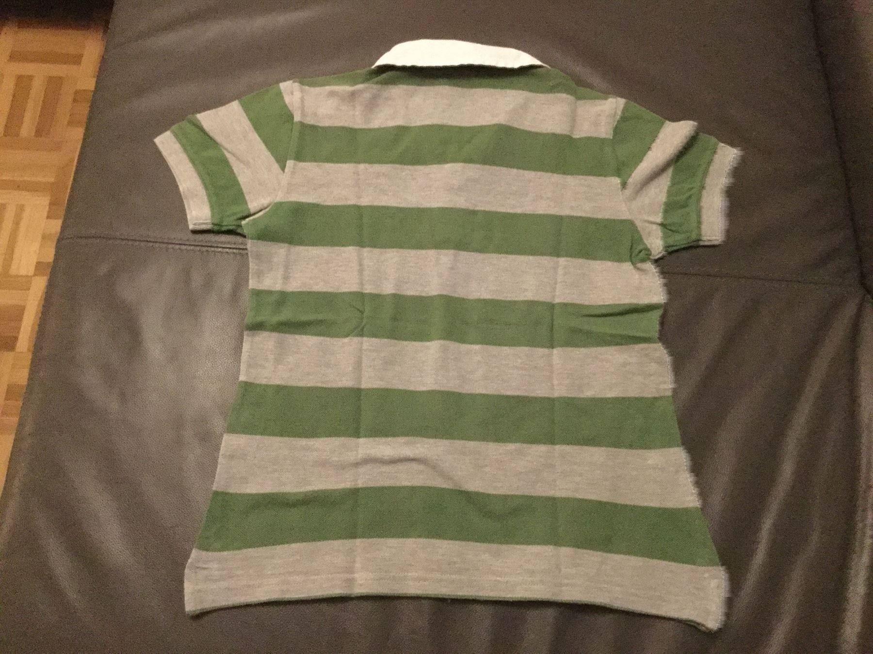 Benetton Camicie, T-shirt & Polo: Poloshirt  grau/grün – Usato da Horw venduto da Benny017 1