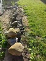 Ab 1 Fr.  Gartengestaltung Steine Deko Garten