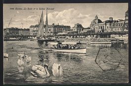 Genève, La Rade et le Salève Kursaal