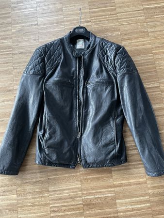 Schicke Herren-Lederjacke, Gr. L/XL, top Zustand