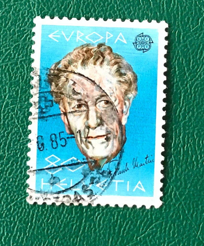 Tutti i francobolli: Nr.716 mit Stempel Frank Martin 1985    – Usato da Aarau venduto da Billa007