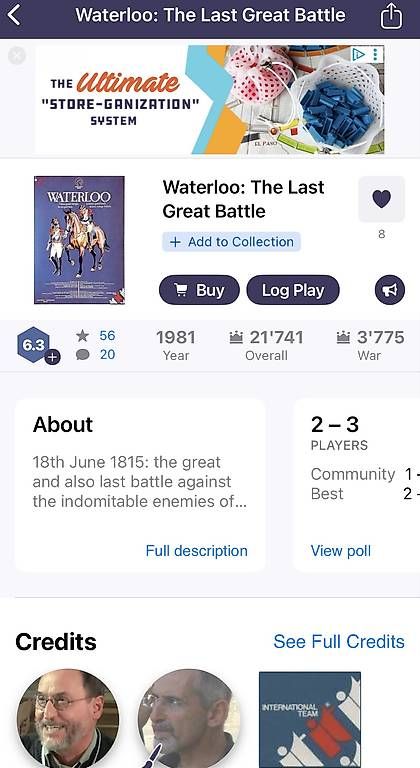Dischi in vinile: Waterloo: The Last Great Battle – Usato da Giswil venduto da Coloss91 2