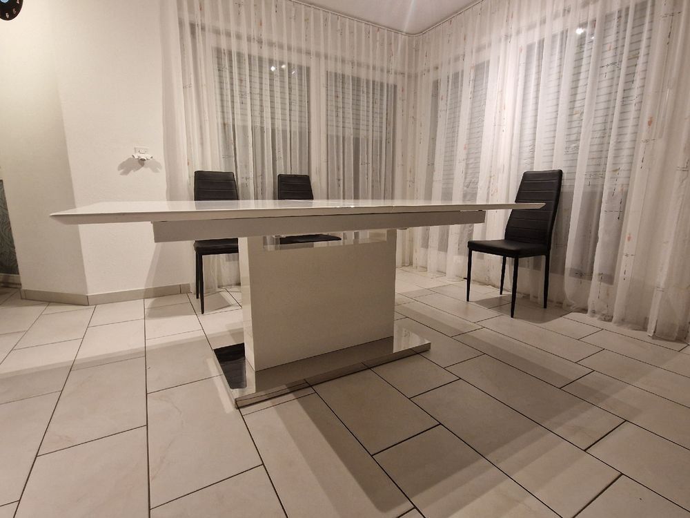 Tavoli: Table à manger blanche laquée – Usato da Biel/Bienne venduto da gur_c22y 1