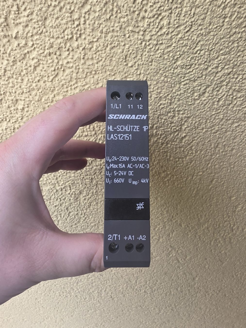 Componenti elettronici: Halbleiterschütz 1P 15A – Nuovo e nell'imballaggio originale da Eschen venduto da XakuroX 1