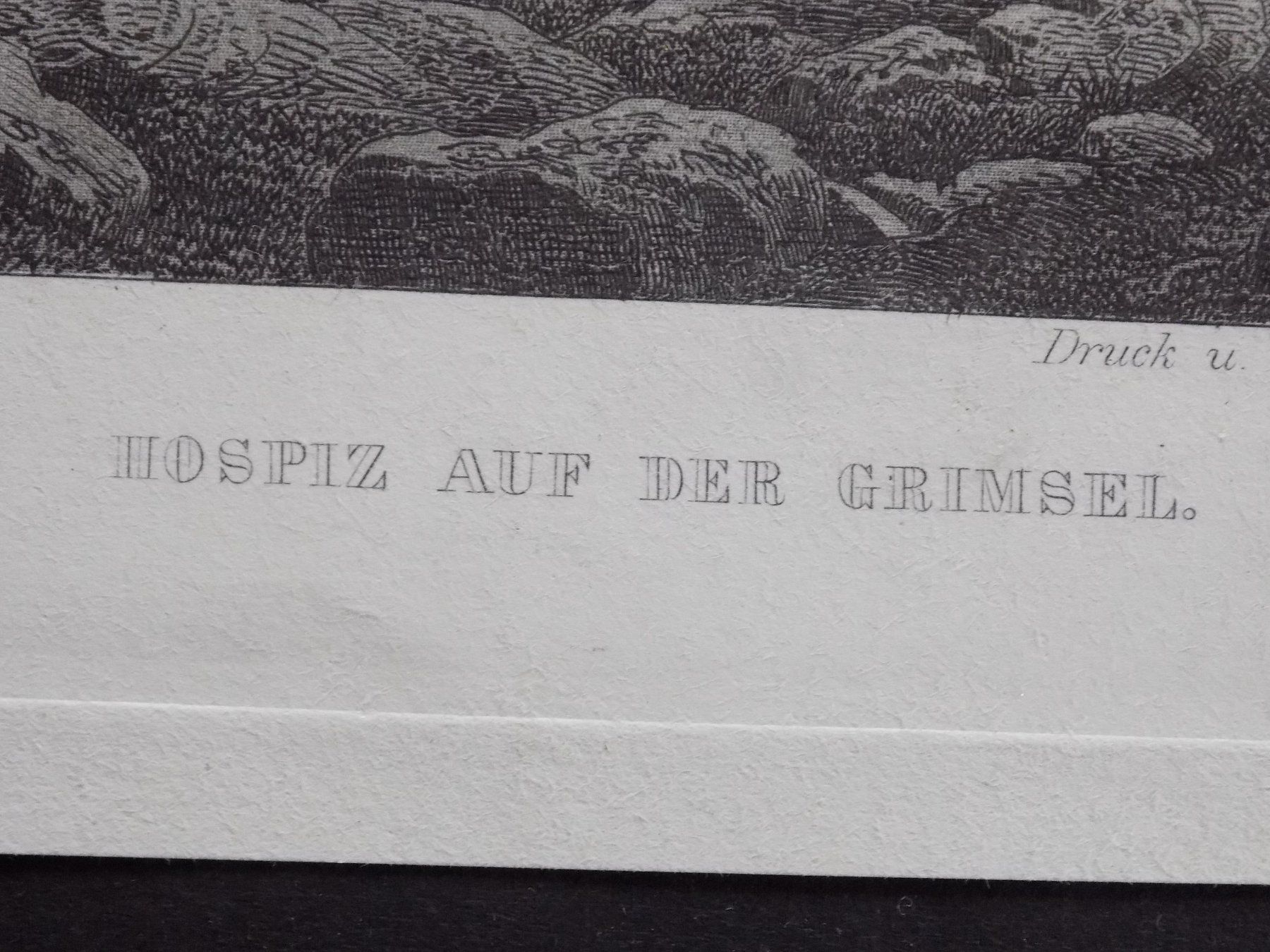 Stiche: Hospiz auf der Grimsel – Gebraucht aus Risch von Rischli15 2