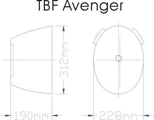 Modellismo RC: CY Models  Grumman TBF Avenger  rc flugzeug – Nuovo (secondo la descrizione) da Studen BE venduto da music_wave4you 9