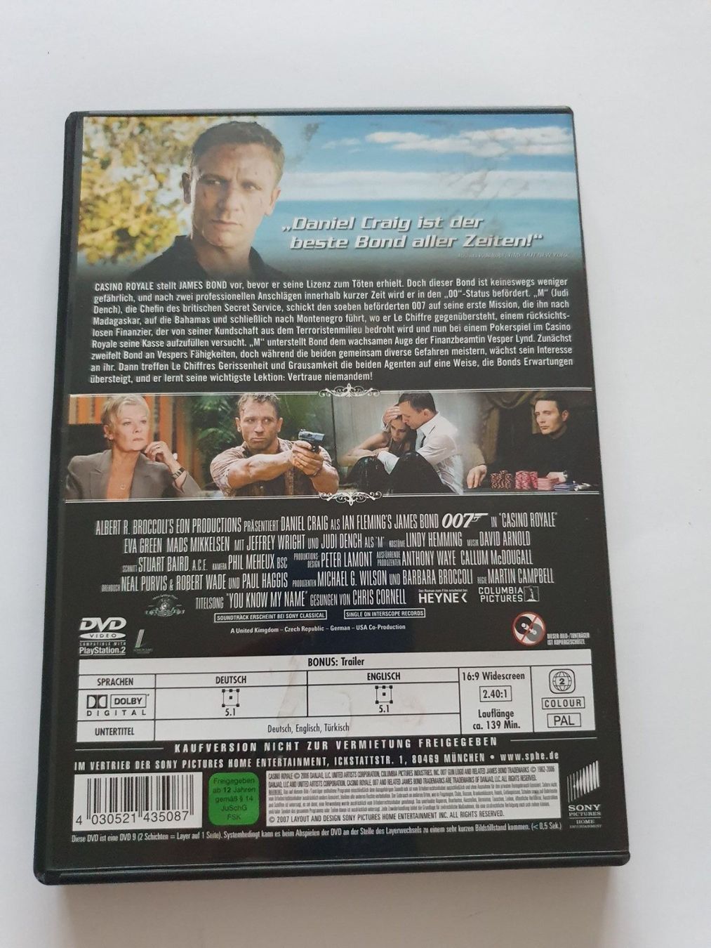 Tutti i DVDs: James Bond - Casino Royale 007 DVD – Usato da Oberdorf BL venduto da BaldenEagle 1