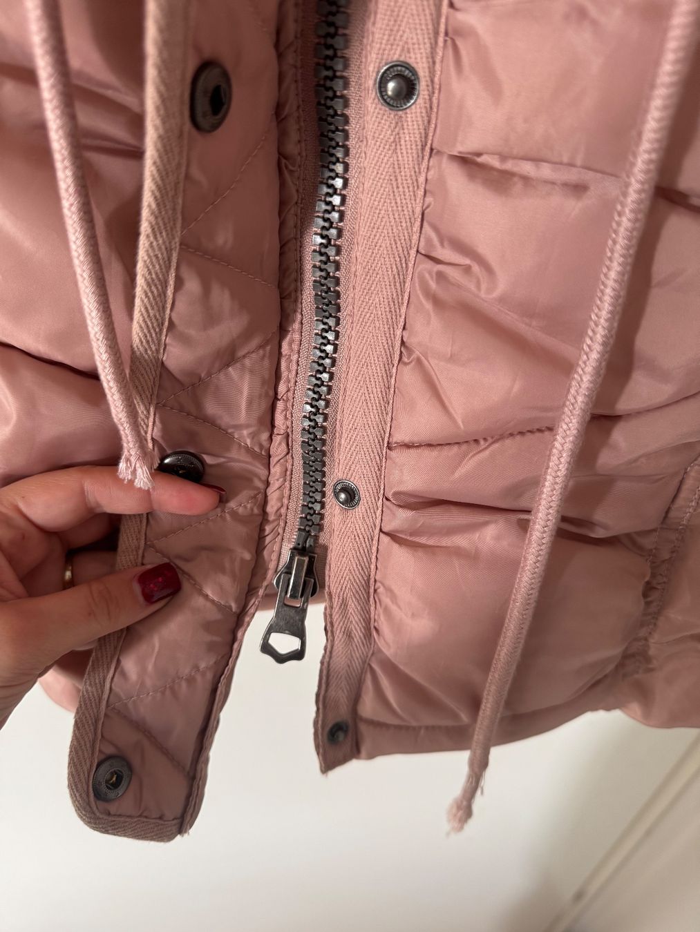Cappotti: Wintermantel Gr. M / L, Rosa mit Kapuze – Nuovo (secondo la descrizione) da Künten venduto da bel_6wn2 3