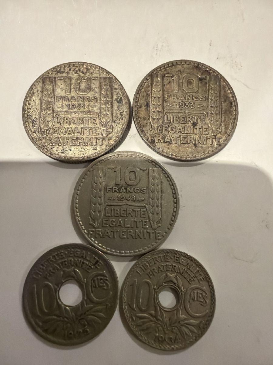 Tutti le monete: pièces de monnaie françaises collection – Usato da Echallens venduto da JAR69