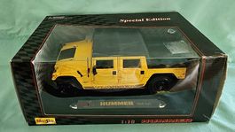 HUMMER 1:18 (soft top) yellow. Special edition.