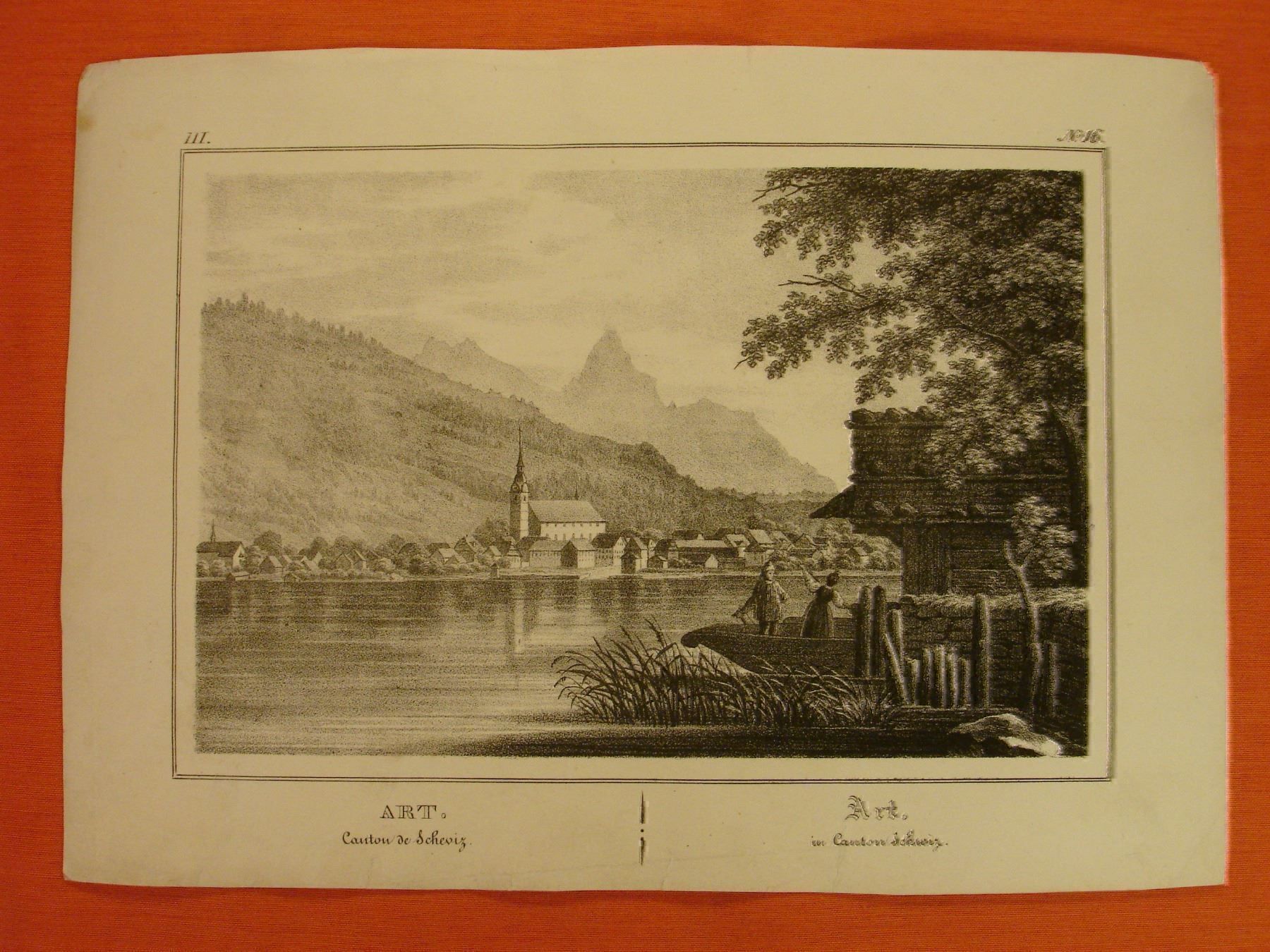 Grafica & Litografie: ARTH, LITHOGRAPHIE 1836/45 – Usato da Grüningen venduto da Kartensammler 1