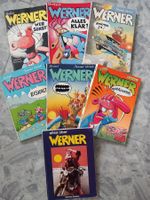 6 Werner Comics + 1x alles über Werner