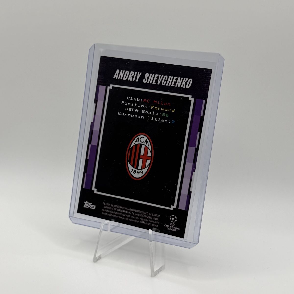 Topps Carte collezionabili: Andriy Shevchenko /25 Legend Ac Milan – Usato da Dübendorf venduto da LM.Collector_ 1