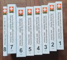 Postverbindungen Schweiz - Ausland 1939-1947, 8 Bände