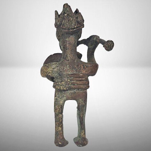 Figuren: 🗿 Afrikanische Bronze Kriegerfigur – Benin Stil ✨ – Gebraucht aus Saland von EDI_Saland 2