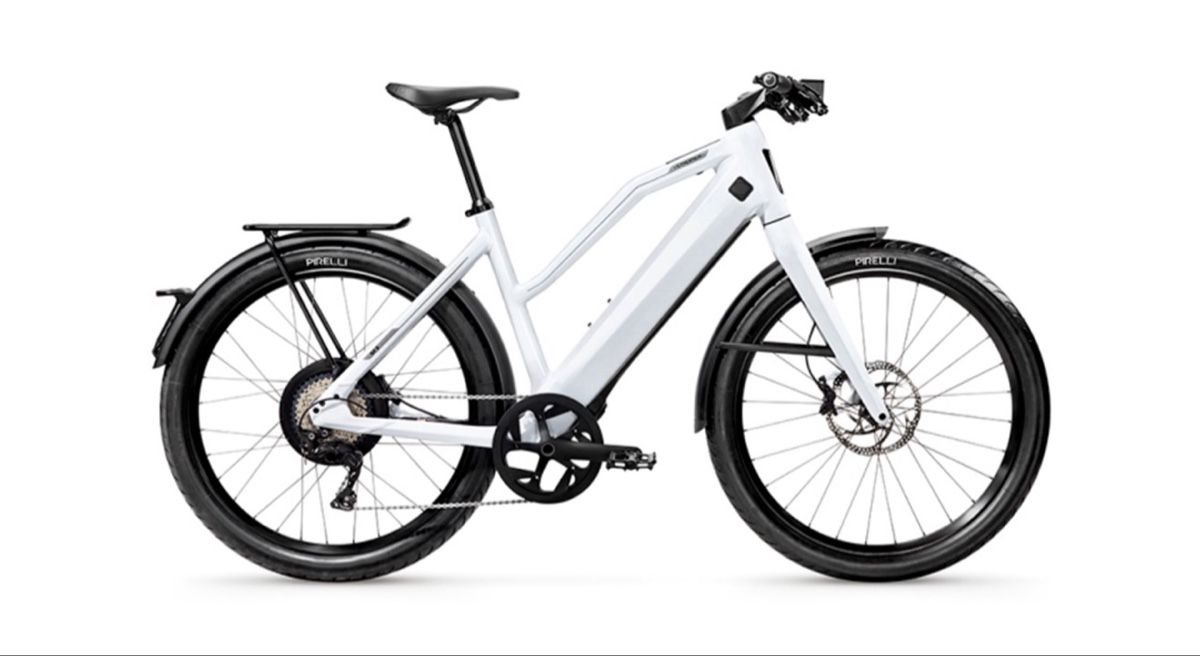 Stromer Biciclette: Stromer E-Bike ST3 Weiss Modell 2020 – Usato da Münchringen venduto da Babybel83