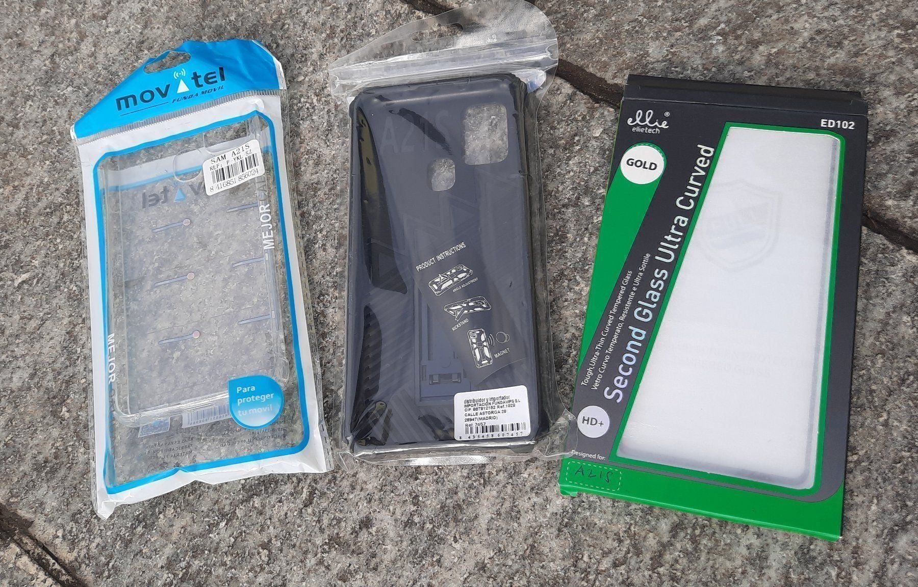 Samsung Cover & Protezioni schermo: Samsung A21S Schutzhülle 2x Schutzglas – Nuovo (secondo la descrizione) da Watt venduto da Gubrist
